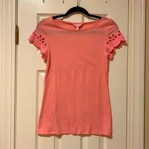 Lilly Pulitzer size Small coral top.